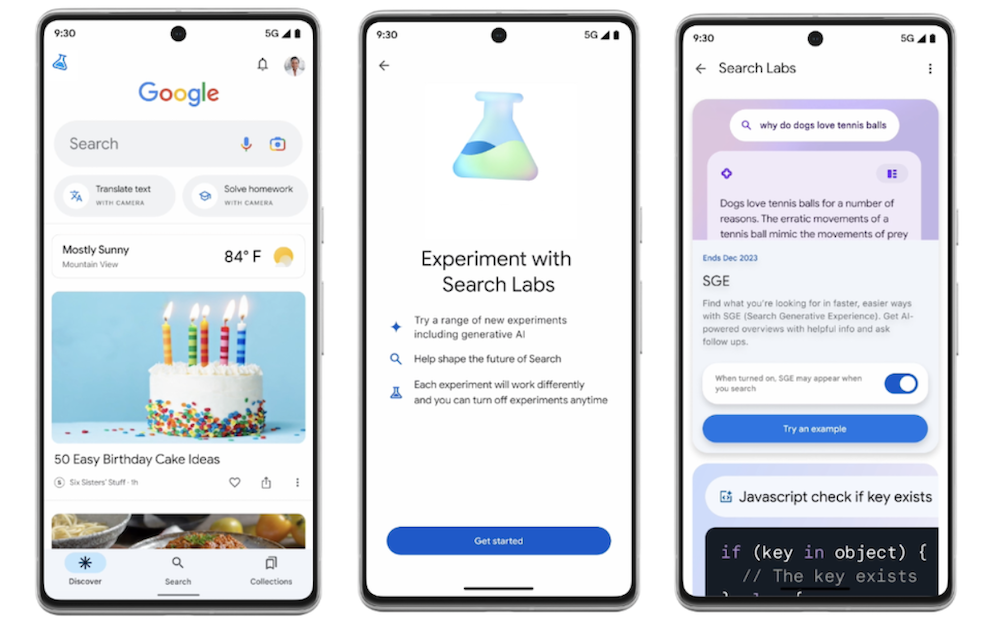 Google открывает Search Labs